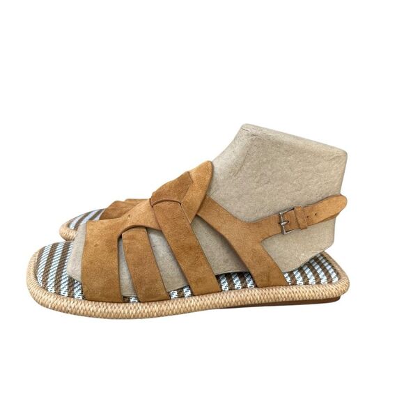 Clergerie Eilis Suede Sandals made in Portugal size 38.5/8US NWOB - Picture 3 of 7